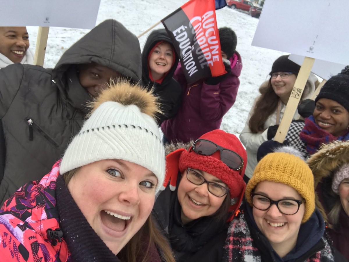 On lutte pour le bien-être pour nos élèves! #FEESO #AucuneCoupureEnEducation #OSSTF #NoCutsToEducation