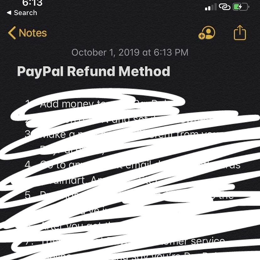 ManzMethod's tweet image. Updated 2019 PayPal Refund Method👨🏾‍💻15$ today