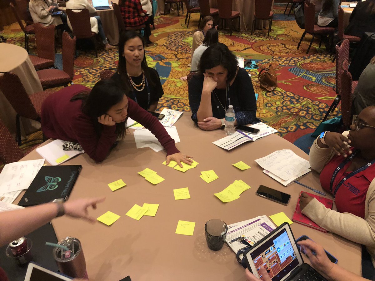 BushQUEST's tweet photo. Affinity time for GT teachers from around the great state of Texas and beyond! #giftED19 https://t.co/DomCvPyEoi