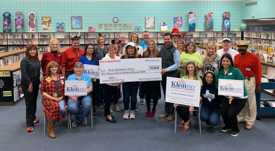 KarinaDiag's tweet image. Thankful to @jenny_mcgown @bjmcgown @KleinFoundation for this wonderful gift that will touch so many students!! #KISDTeamSpEdP2P #kisdbestdayever #kleinfamily #krahncardinalfamily