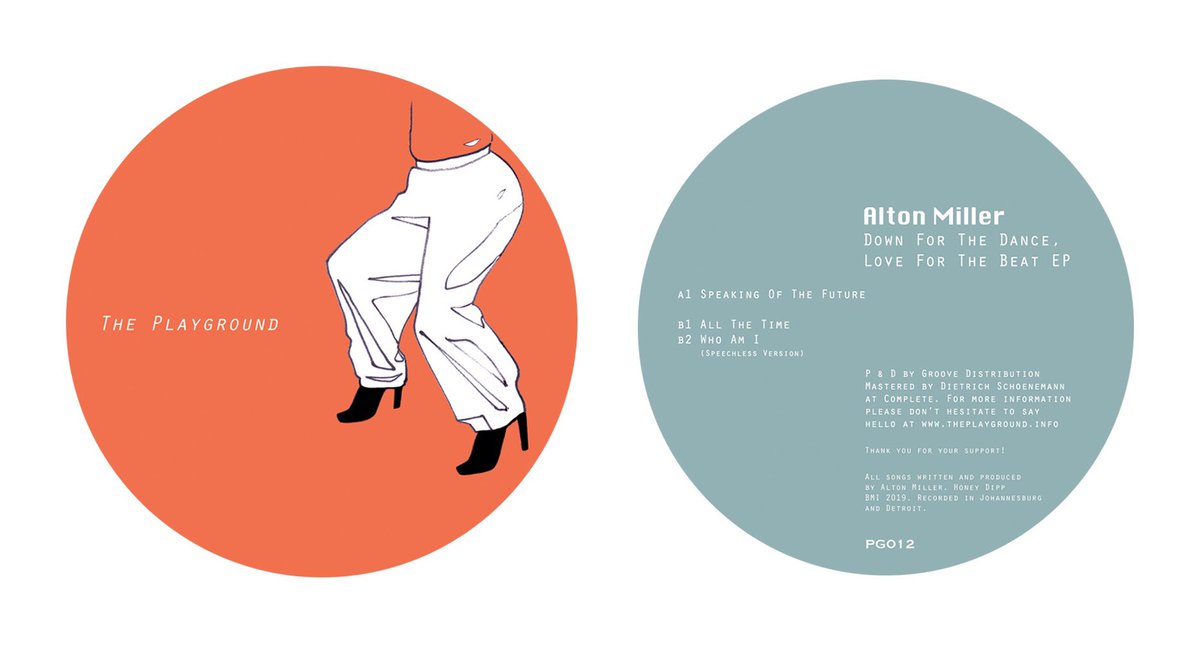 Playground_Chi's tweet image. Alton Miller’s EP on The Playground available @gramaphonechi