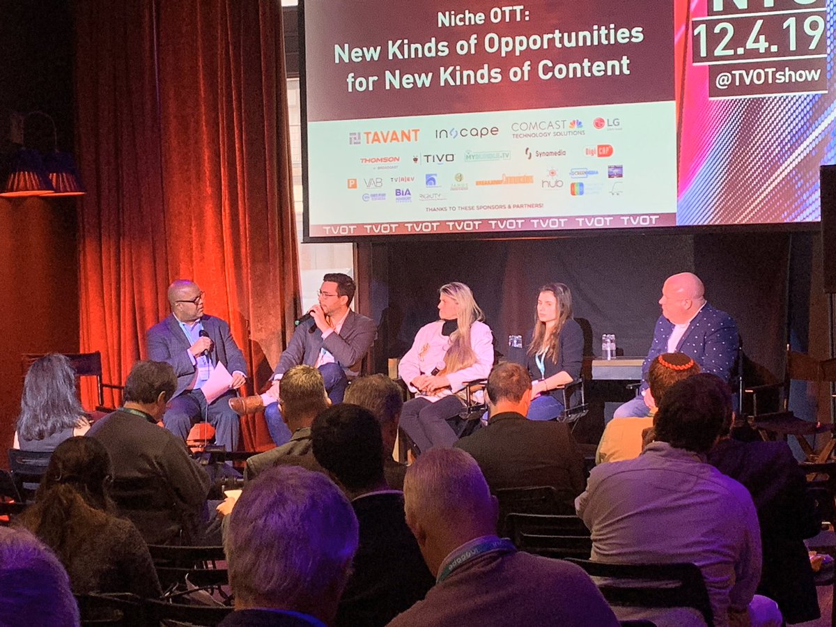 TVOTshow's tweet photo. Are you able to get a multi-platform viewer to engage with new content? The answer is a resounding YES! @mattduckor @CondeNast #TVOTNYC https://t.co/IWgDfiZgxN