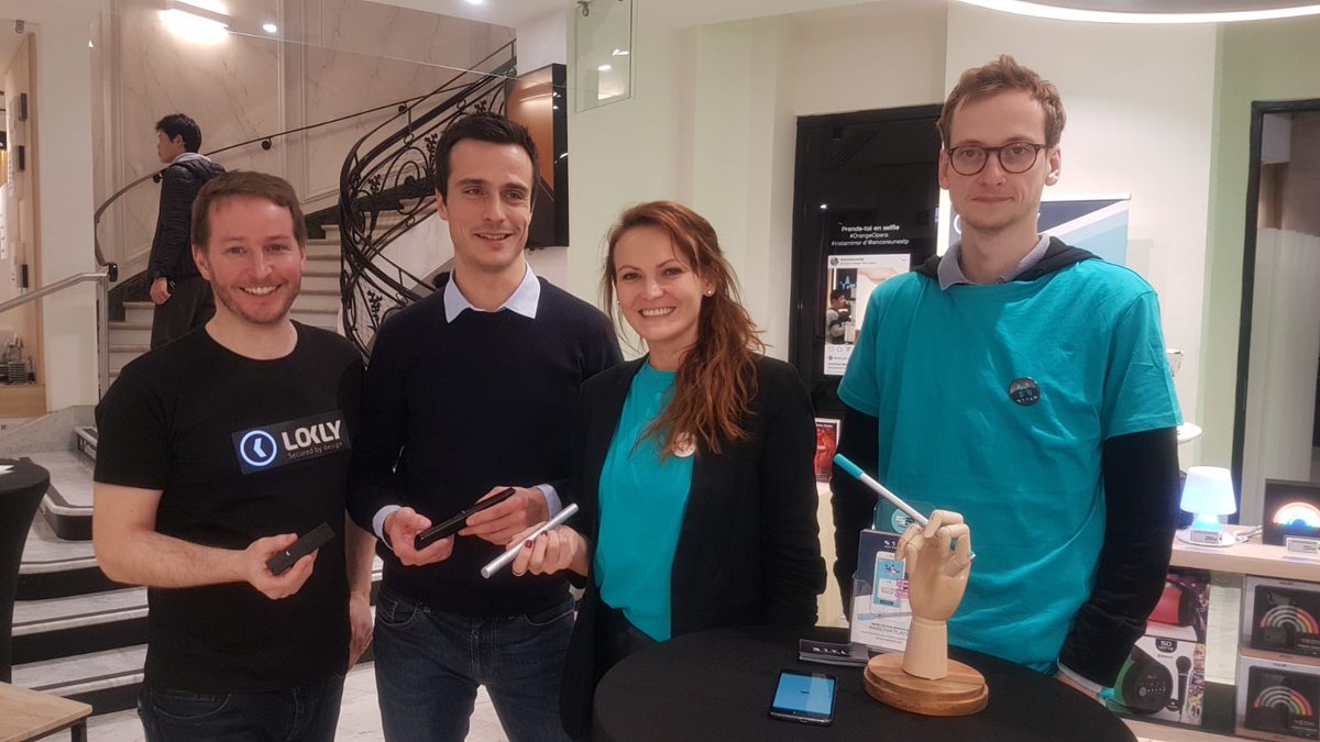 Belles découvertes des startups qui représenteront la France🇫🇷 à Las Vegas🇺🇲en janvier 2020 (CES) à la Boutique #OrangeOpera

<a href="/frenchtech/">FrenchTech</a> <a href="/businessfrance/">Business France</a> <a href="/LoklyTeam/">Lokly</a> <a href="/Meetstyle_it/">Meetstyle</a> <a href="/OlytheInc/">Olythe</a>