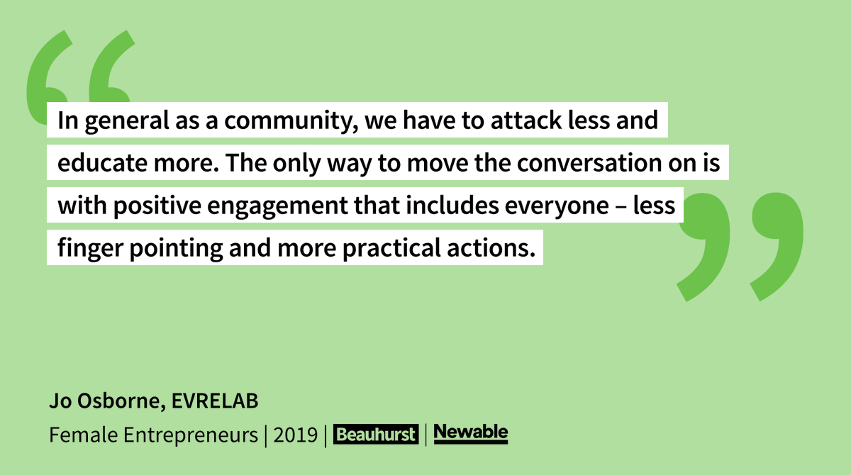EVRELAB's tweet photo. @ThisisJoOsborne is featured in today's excellent @Beauhurst report on the state of investment and business for female entrepreneurs. https://t.co/n1KW89jVEG

#EntrepreneurUK #Entrepreneur #Londontech #tech #balanceforbetter https://t.co/14E0SbDh9F