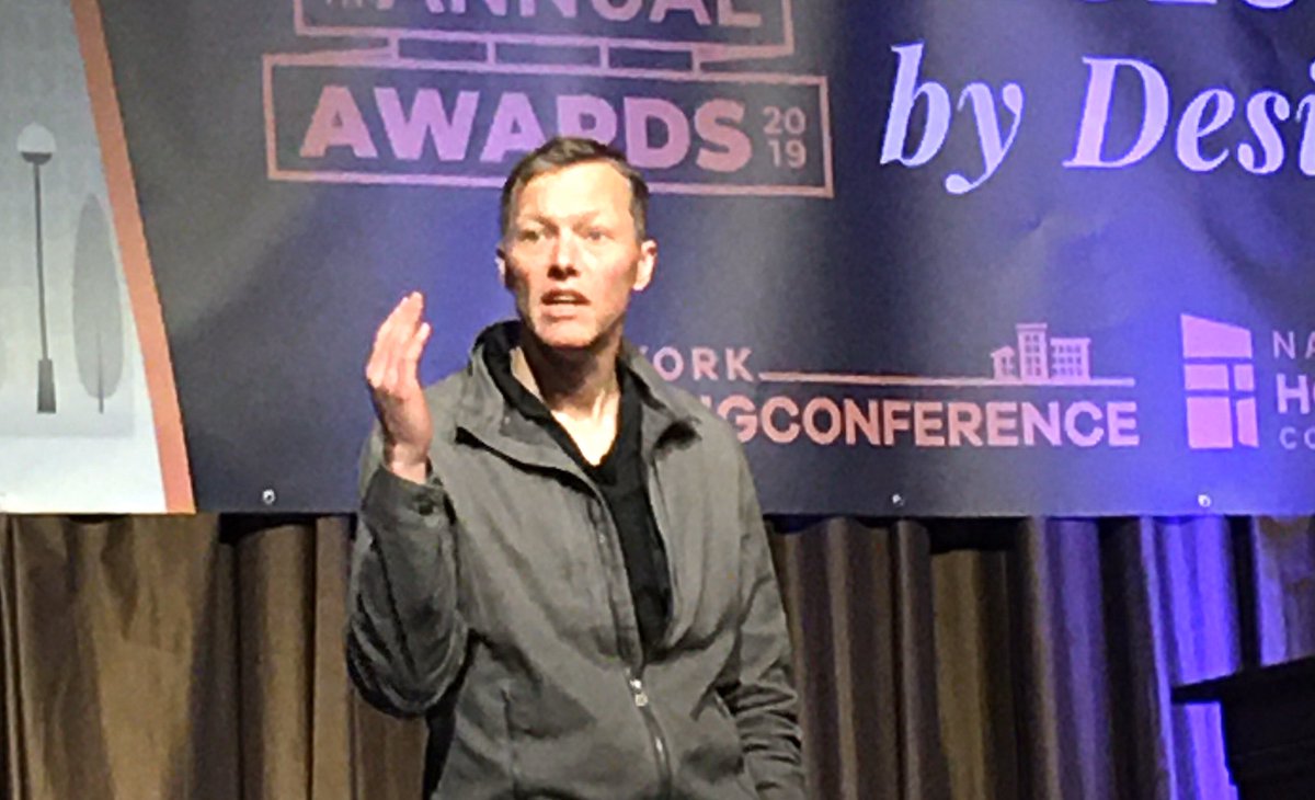 Matthew Desmond @evictionlab has collected 81 million eviction records since 2000 to quantify problem on the scale of a foreclosure crisis every year. “It is an effect and a CAUSE of poverty.” Keynote @theNYHC #InclusiveByDesign