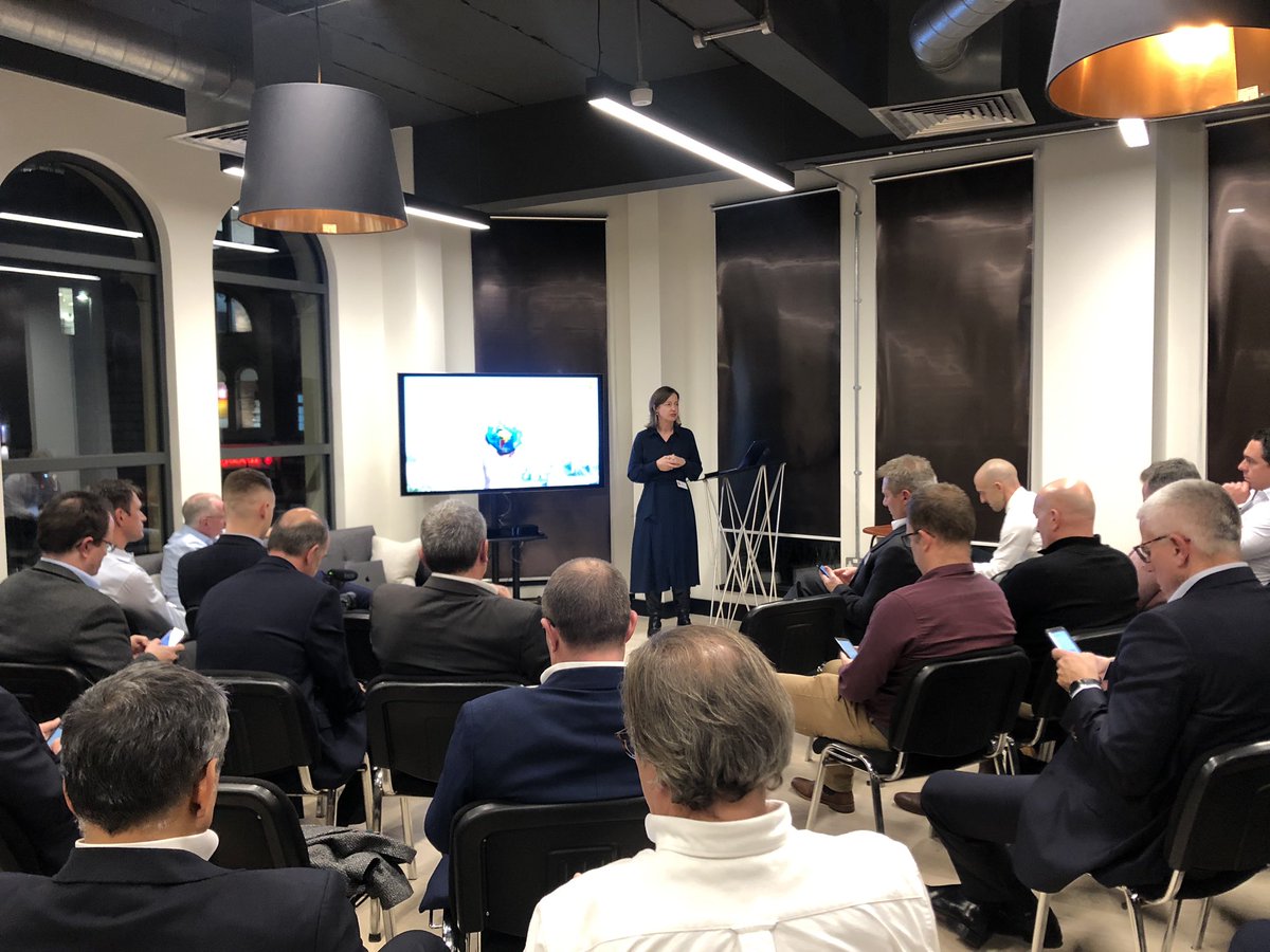 SullyandStan's tweet photo. S&amp;S Operating Partner @JacqShakespeare and Close Brothers CIO Tony Sweeney take the stage to discuss how businesses can become #ChangeReady https://t.co/mXawE86Us8