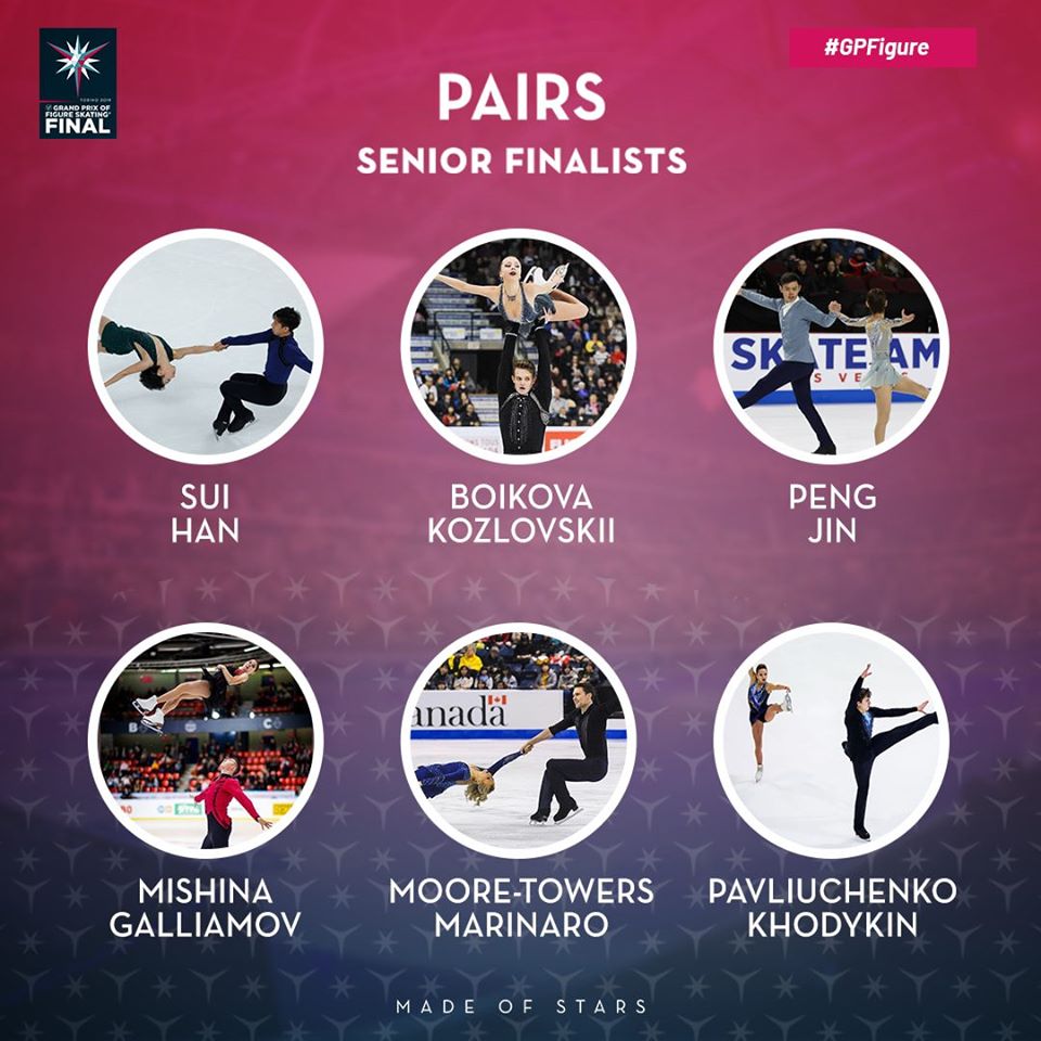 ISU Grand Prix of Figure Skating Final (Senior & Junior). Dec 05 - Dec 08, 2019.  Torino /ITA  - Страница 6 EK9u9BpX0AUtCWw?format=jpg&name=medium