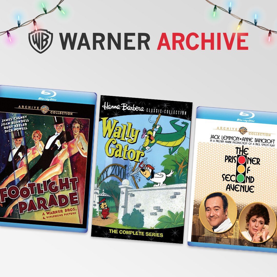 Merry Disc-mas! Get 25% off over 2,500 #warnerarchive discs on @wbshop until the end of the year!!bit.ly/2rSKI7I