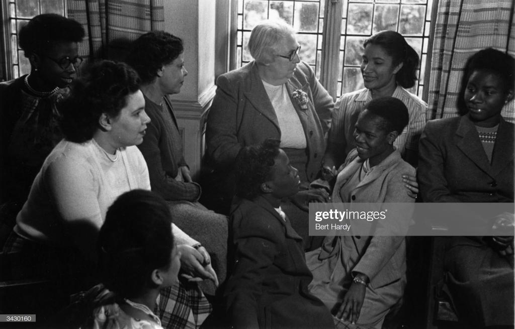 Girls Talk..2nd July 1949, Photo by Bert Hardy.
