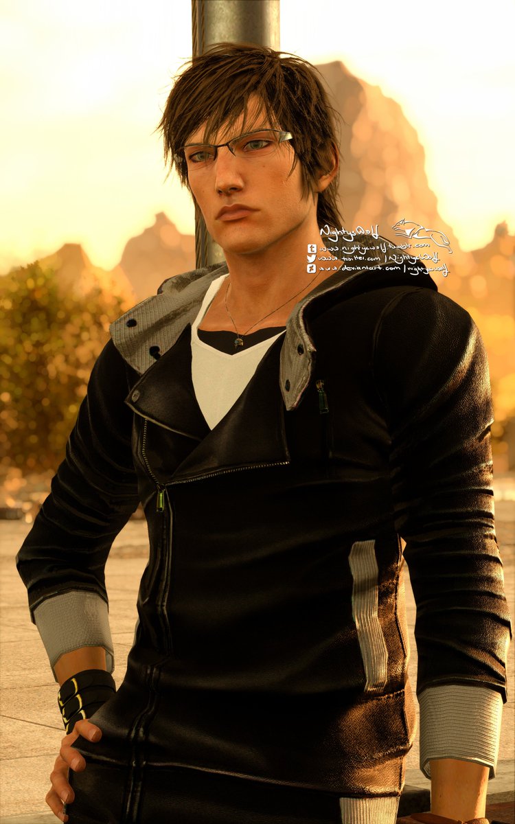 NightysWolf's tweet photo. Some random shots of #Ignis I’ll took while I was getting shots for renders. I know I haven’t been that active lately, since I have a bunch of projects running and work is no help there either. I hope things will ease up after christmas. #IgnisScientia  #イグニス #FFXV #FF15MOD https://t.co/7I4LkhjKVG
