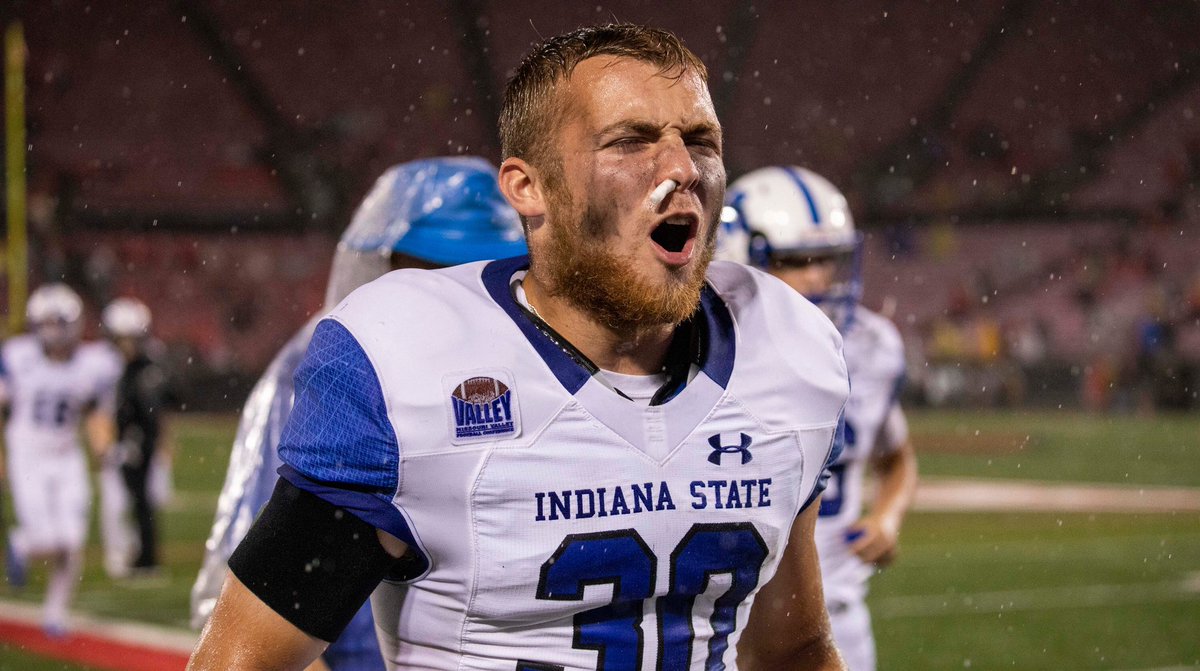 Excited to receive my first football offer to Indiana State University. I would like to thank Coach Smith and the staff