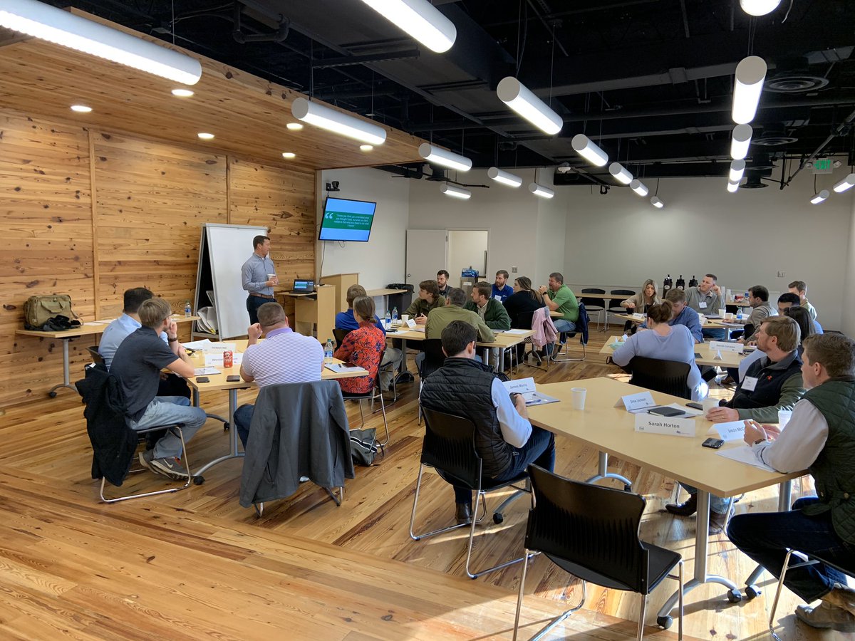 ABCofAlabama's tweet photo. David Pugh @bradleylegal addresses Future Leaders 2019  on @ABCNational @ABCGovAffairs @AcadCraftTrain importance. Pictured are @BrasfieldGorrie @BLHarbert @BRAWCO_Inc @RobinsMorton @HOARLLC @_fravert @dunnbuildingco @RabrenGC @Murray_Building @AllSouthSubCont @bldgandearth +more https://t.co/XYHKbhkxS3