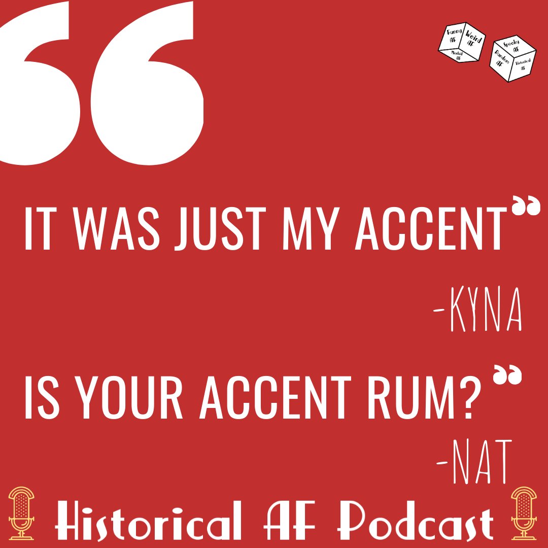 HistoricalAFPod's tweet photo. It's #ForeshadowingFriday &amp; you know what that means.... #spoilerswithoutcontext! This week we deliver part two of natural disasters whilst hitting the Kraken rum. Any ideas of which disasters we picked?

Find out on Sunday, unless you are a Patreon member then it is up now! https://t.co/kIoffhU7BS