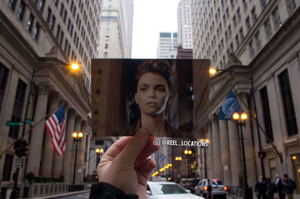 Show: Batwoman

Script Location: Gotham City

Actual Location: N Lasalle St, Chicago, IL

Season: 1, Episode: 2

Director: Marcos Siega

More photos at Instagram.com/Reel_locations 

<a href="/TheCW/">The CW</a> <a href="/CWBatwoman/">Batwoman</a> #Batwoman #RubyRose