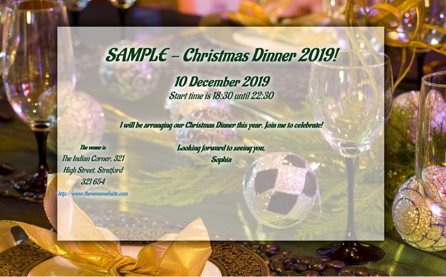 ReplyEasy's tweet photo. Are you #planning a #ChristmasParty ? get organised with https://t.co/IOT6ktl9I8 our simple, free and easy to use #RSVP tool https://t.co/wO8xkkf5wx