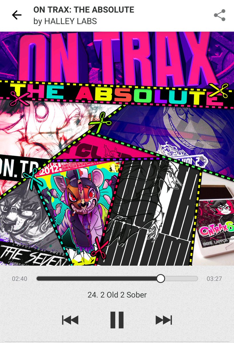 MassielSolis_'s tweet photo. 2 old and 2 sober is the feeling of the decade, I feel called out.
I love @lapfox so crispy chicken much , go support thier art !! This #ontrax is a great compilation album https://t.co/hEmOKamVZY