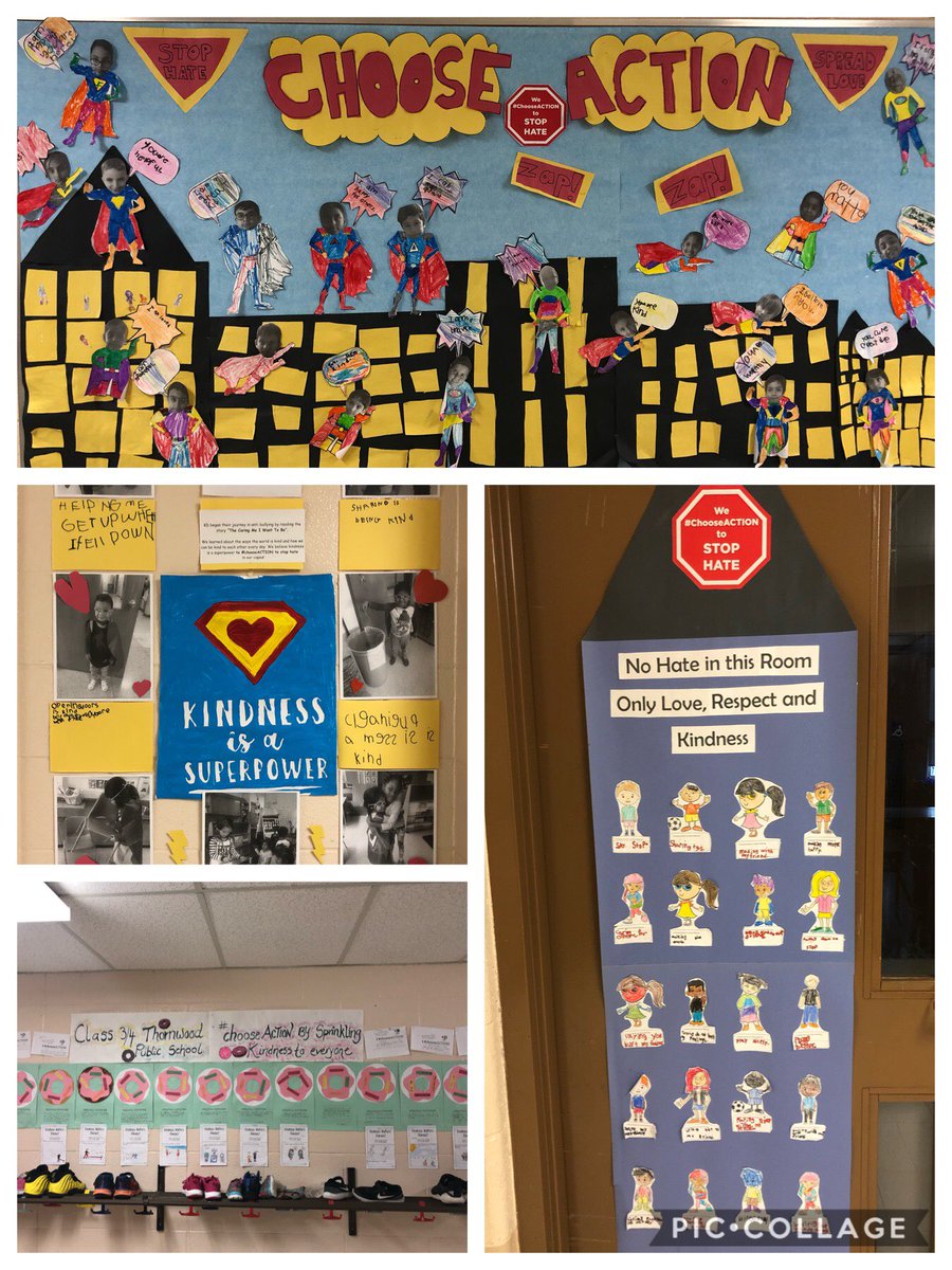 Thornwood Students flex their Superhero muscles to #chooseACTION to Stop Hate ⁦<a href="/ThornwoodPS/">ThornwoodPS</a>⁩ ⁦@ClimatePeel⁩