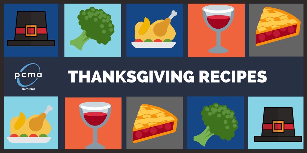 SE_PCMA's tweet image. Gobble, gobble, it&apos;s almost TURKEY DAY! 🦃 Before you make your dinners plans, be sure to incorporate the #PCMASE communication committee&apos;s top southern recipes we are thankful for this year. #Thanksgiving #eventprofsfriendsgiving 

Recipes here: southeast.pcma.org/chapter-news/f…