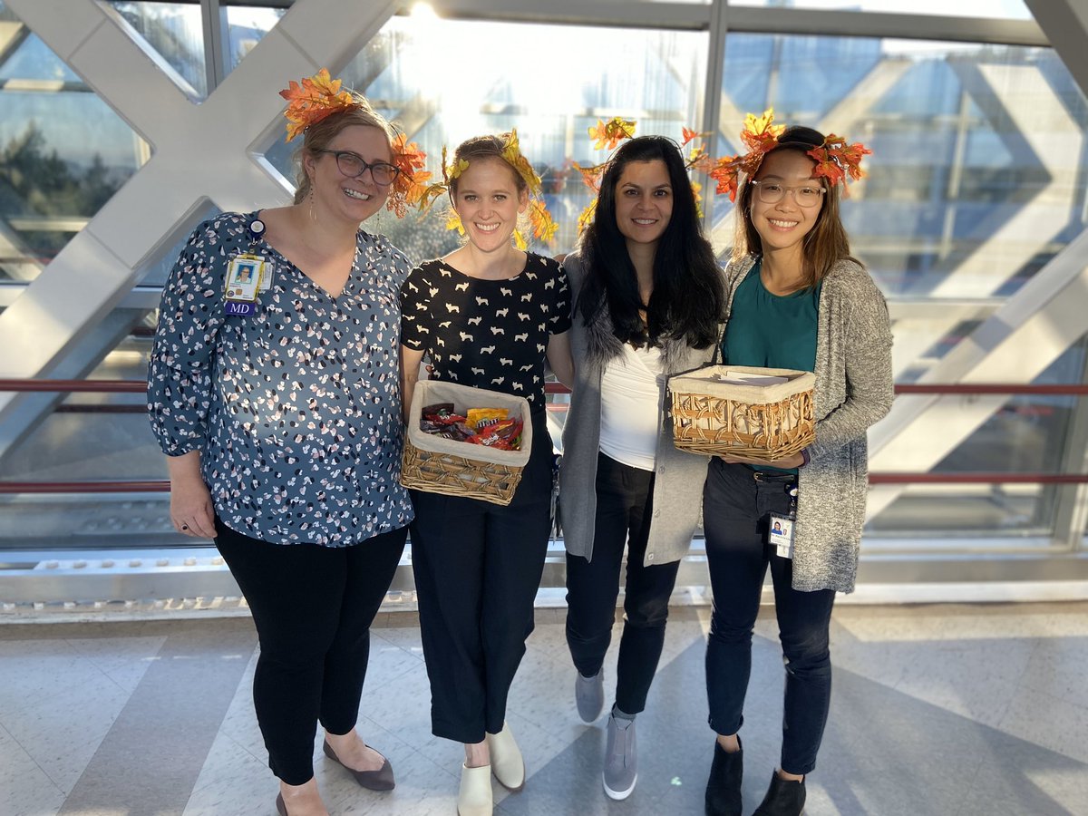 OHSUIMRes's tweet photo. Happy Fall! #candyrounds with the Shiefs! #wellwellwell https://t.co/VpCZjlPFgV