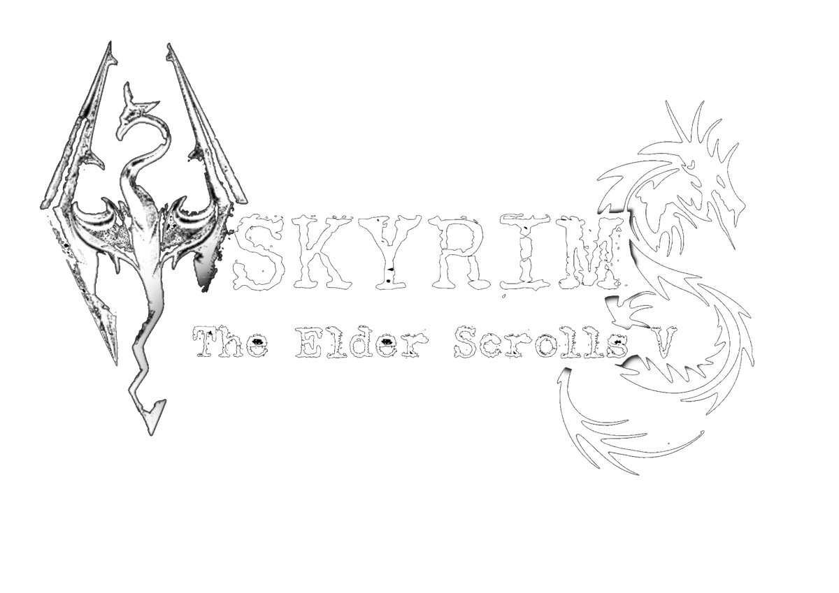 Skyrimのロゴ
