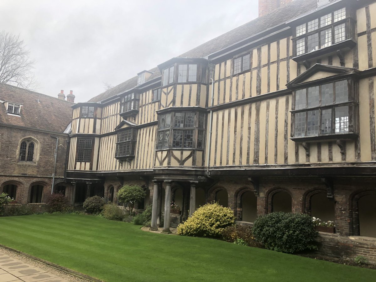 Scerevisiae's tweet photo. Excited for @YSS_2020 now after visiting the Queen’s College in Cambridge where the conference will be! But first the small matter of @WDSC2020 https://t.co/IruaT3zNhl