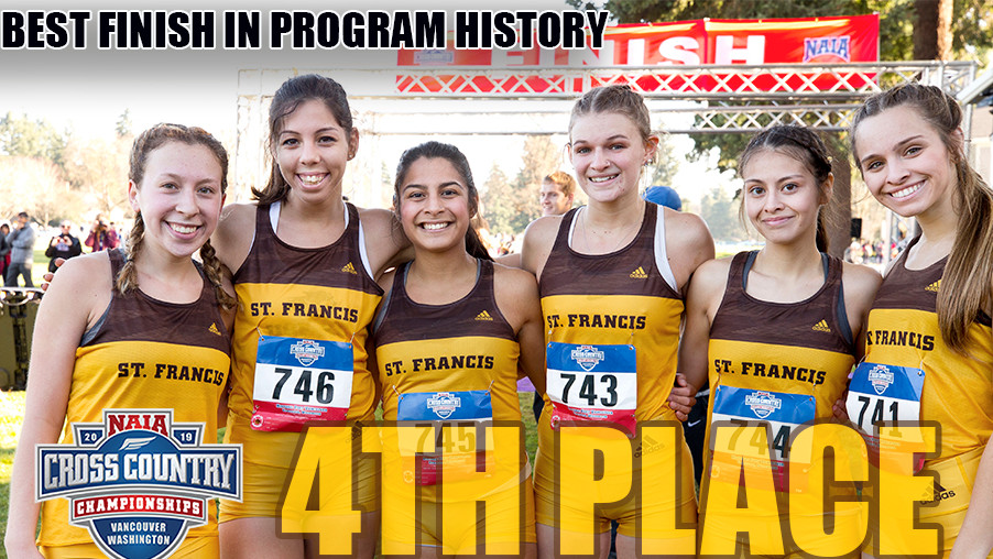 USFSaints's tweet photo. Women's X-Country Turns In Program Record-Setting NAIA Nationals Performance. #USFSaints For more go to https://t.co/gMIXD0SJ5N https://t.co/qVIr8zTZ0c