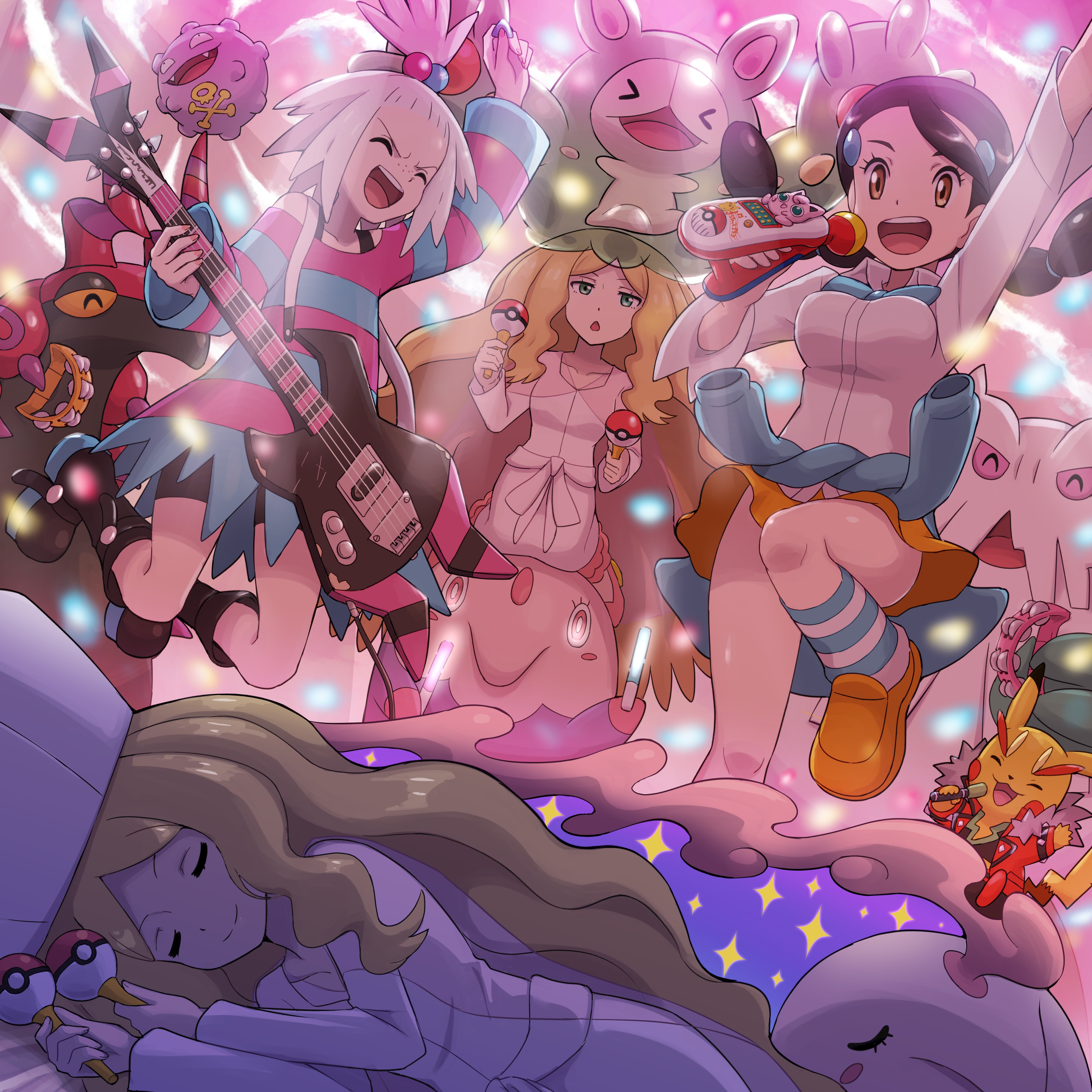 モアタ イベント エレガントな大輪の花 はお楽しみいただけましたでしょうか 物語の完結を記念してカトレアとポケモンたちのイラストをお届け という夢を見ました