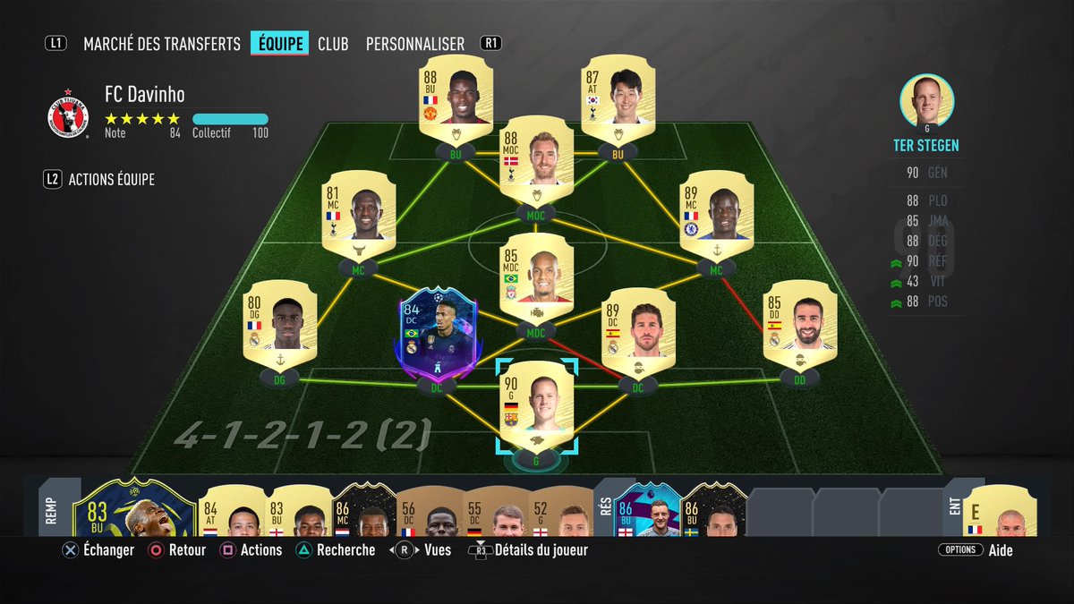 davinho31400's tweet photo. On assure le minimum en finissant avec cette team,on essaiera d'allez chercher le OR3 #Futrage  #PS4share https://t.co/yi2za8CCYm