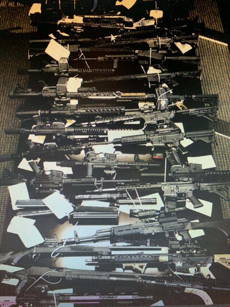 debtakahara's tweet photo. EXCLUSIVE: #GhostGuns #KitGuns in Colorado. Look at the homemade, high powered weapons ATF agents recently took off the streets here. Details as one defendant is sentenced..@KDVR @channel2kwgn πΈ: U.S. Attorney, ATF https://t.co/oxHP65XLSN