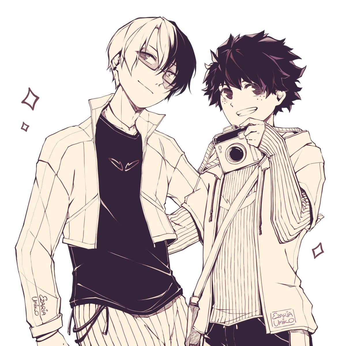 ezariumi's tweet photo. Alt. Ver. | #TodoDeku #轟出 #BNHA https://t.co/U301INaQrj