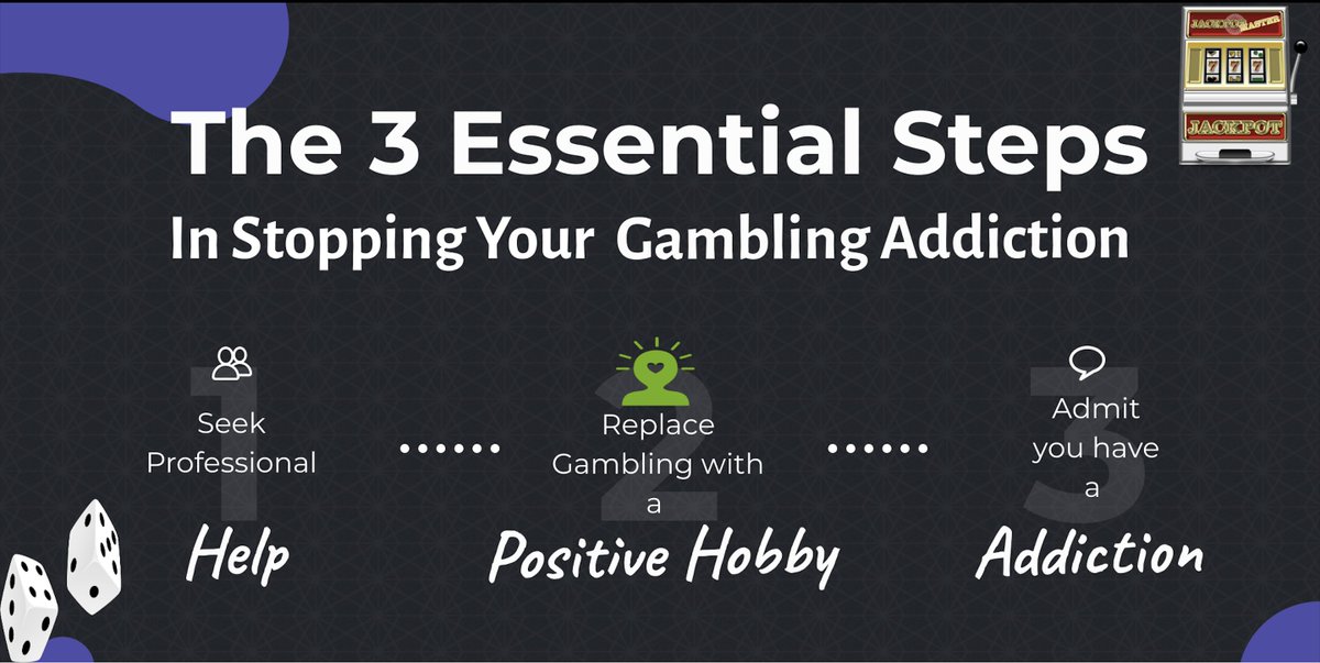 GamblingLives's tweet photo. Steps of dealing with an addiction are similar for any addiction. If you believe you're dealing with a gambling addiction visit these websites so you can start the process of overcoming your addiction.
https://t.co/6FIBsNvo74
https://t.co/5W7cF0fWIq

#HelpWithAddiction #SLSSENG2D https://t.co/CK0Zdd9zGj