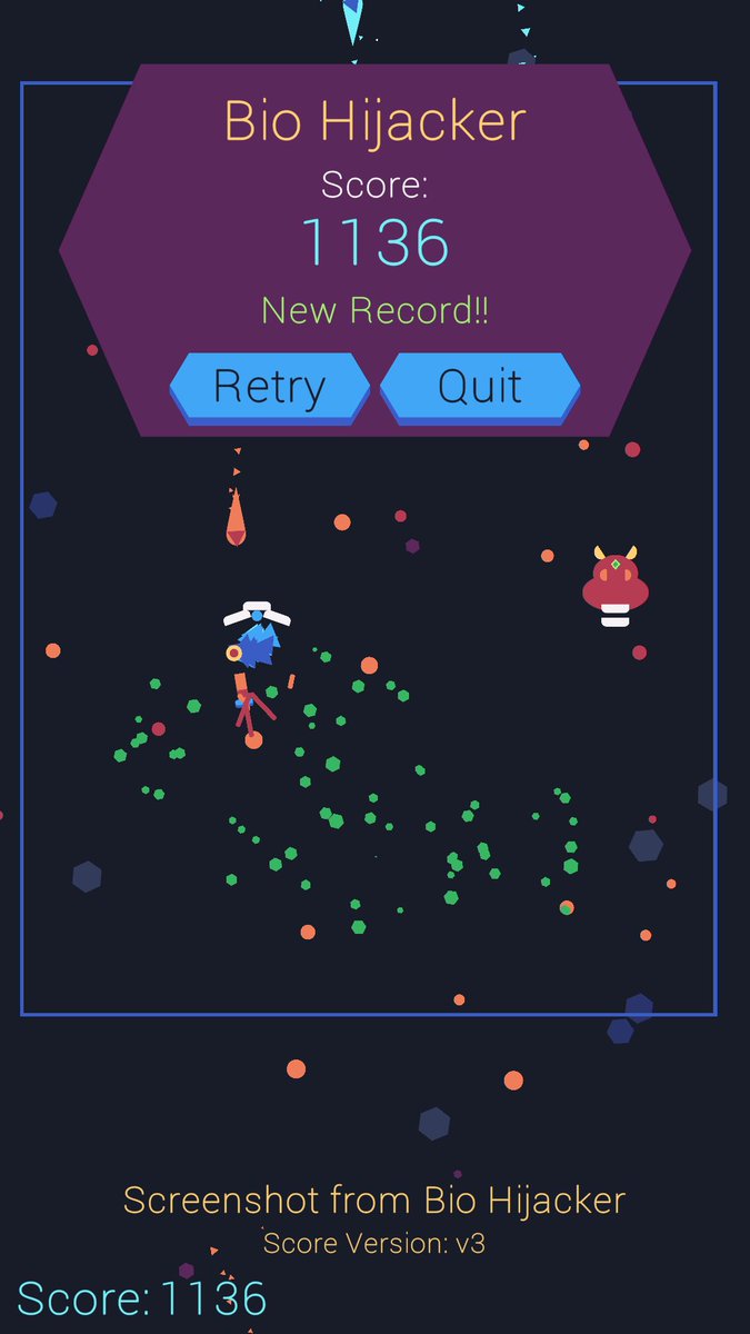 SliderGamesHq's tweet photo. I just scored 1136 points in Bio Hijacker! Can you beat me?

Tweeted from #BioHijacker by @SliderGames_BR v3 https://t.co/ar5NF7zMQa