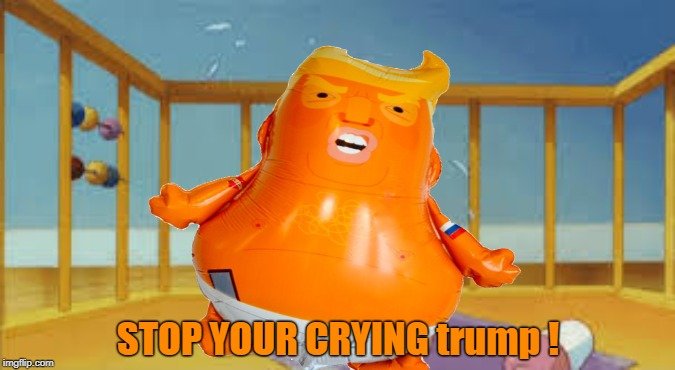 therealwombat1's tweet photo. @realDonaldTrump @FoxNews @realdonaldtrump 👇 👇 👇 👇 👇 👇 👇 👇 👇 👇
#ImpeachmentHearings
#trumpImpeachment
#ImFucked
#trumpOrangeBabyBlimp
#StopYourCrying
#Snowflake https://t.co/bjihyqVhDO