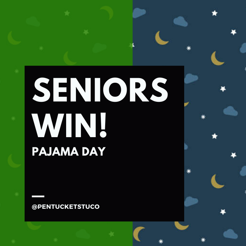 PentucketStuCo's tweet photo. 📣

Pajama Day &amp; Fundraiser Day 4 Results

__

Homecoming is TONIGHT! 7PM, Gym, $15 at the door

__

Spirit Night is Tuesday, November 26, 7PM, Gym, $5 at the door

#PentucketSpiritWeek https://t.co/yVmaG1U87R