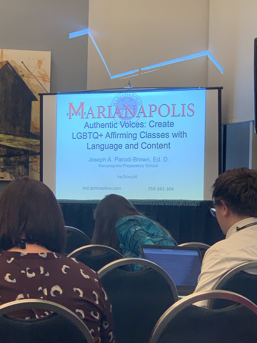 Session 4 -
This is something I am regularly asked about - I’m excited to listen and learn! #actfl2019