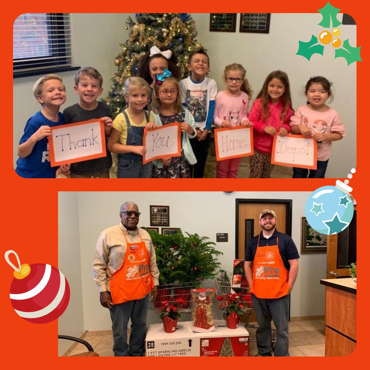 This is what it's all about! Our Pro Team dropped off a little bit of Christmas at Breakfast Point Academy. Look at their joy. Thank you, Jack and Josh! #8446
 #buildingstrongrelationships #givingback <a href="/MarkDor58229257/">Mark Dorsey</a> <a href="/SeanBrownD133/">Sean Brown</a> <a href="/WeidmanJess/">Jess Weidman</a> <a href="/THD_Untocuhable/">Shanita Purdom</a> @THDKam8446