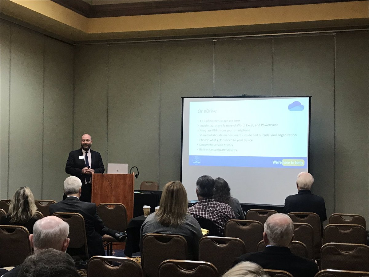 mobarnews's tweet photo. Tech is constantly changing. Today, @JasonMCecil is speaking with the Elder Law Committee regarding tips & tricks for Office/Outlook. #MOBarFall #MOLawyers https://t.co/NCXbYQiYQM