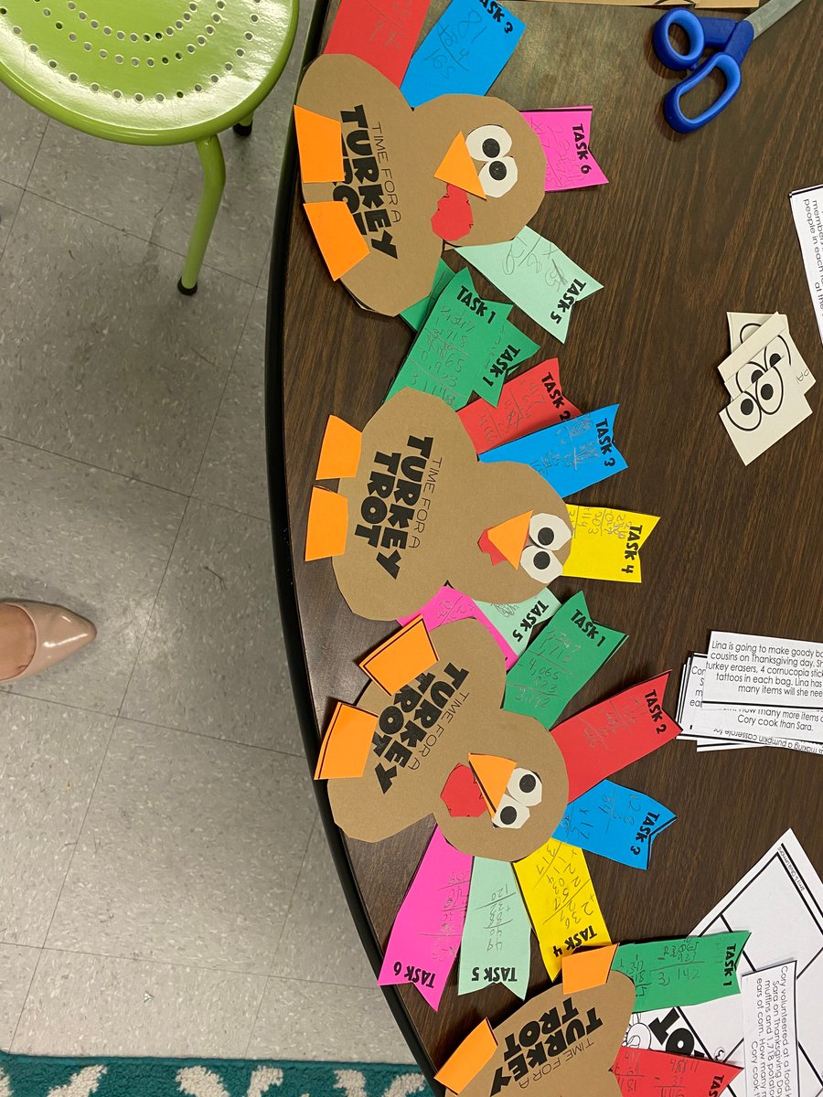 NKESsplash's tweet photo. Multistep Turkeys
Students in Mrs.Bowles class practiced real word multistep word problems for addition subtraction and multiplication. For each question the students answered, they earned a piece to make their turkey. #engagement #artinmath #realwordapplication https://t.co/Pga9h9mJCa
