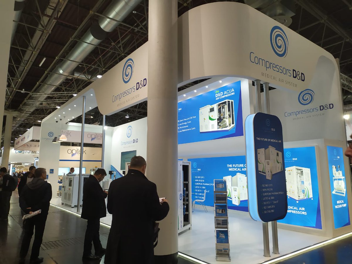 InventumEvents's tweet image. Check out the stand designed for CompressorsD&amp;amp;D by our team of complacent designers for #Medica 2019!

#Medicalindustry #Medica19 #MedicareForAll #medicine #Expo #corporateevents #eventplanner #medicaltechnology #technology #marketing #exhibit #tradeshow #standdesign #boothdesign