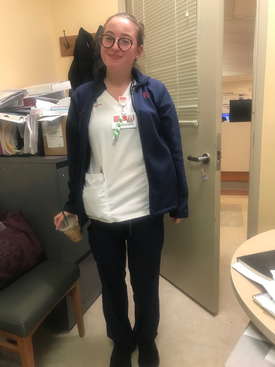 8gsneuroICUNYP's tweet photo. Our volunteer a few months ago now an RN!! ๐ช๐ช Stopped by to say ๐. Super excited to see your progress at NYP. #6GS you got a good one๐. #Rachel โฆ@QualityRN_NYPโฉ https://t.co/vPzTweGEsu