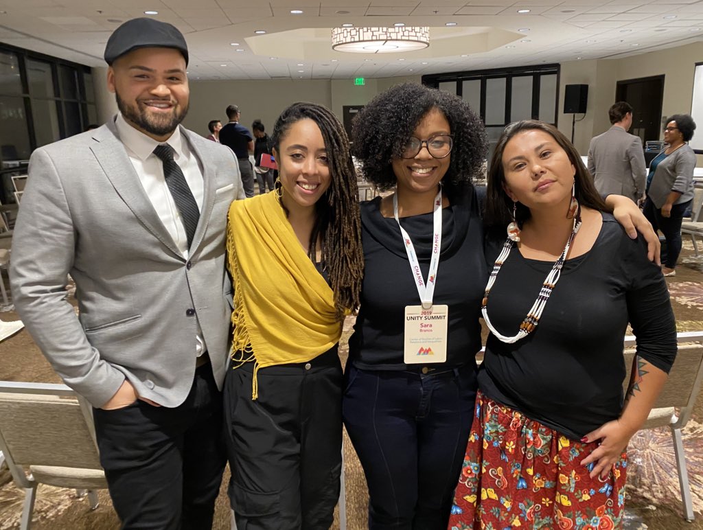 WilliamCordery's tweet photo. Thank you to these brilliant women who spoke on how Black and Indigenous social movements are fighting back against coordinated right-wing attacks. These attacks, fueled by white supremacy, will not work if we are just as coordinated. #unitysummit2019 @CHANGEPhil https://t.co/t6U2M5Au9G