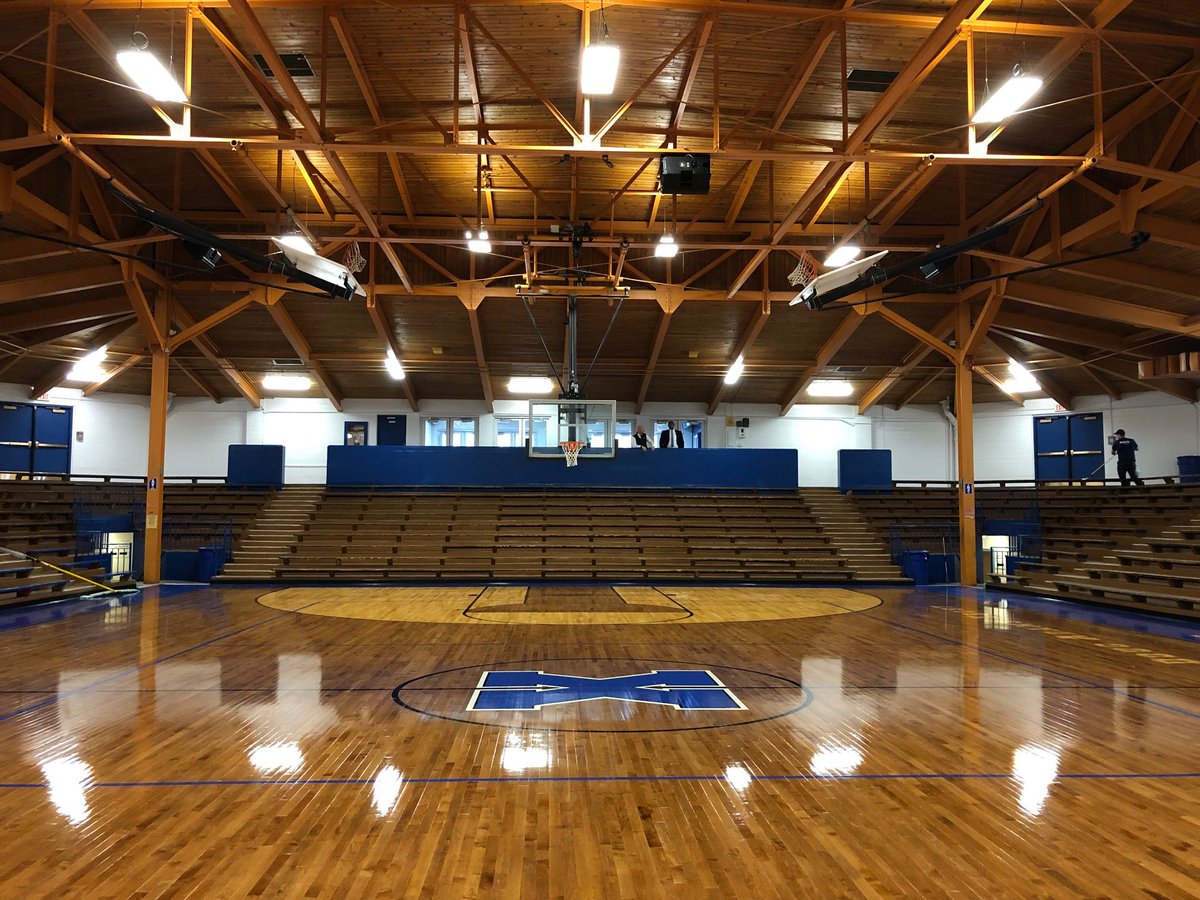 bbarchitectsOH's tweet photo. Congratulations to @XeniaSchools  on their reopening of the historic Benner Field House. The field house, which survived the 1974 tornado, will continue its legacy as a home for high school wrestling, volleyball, youth sports, and other community events. https://t.co/e0lTtZI2C0