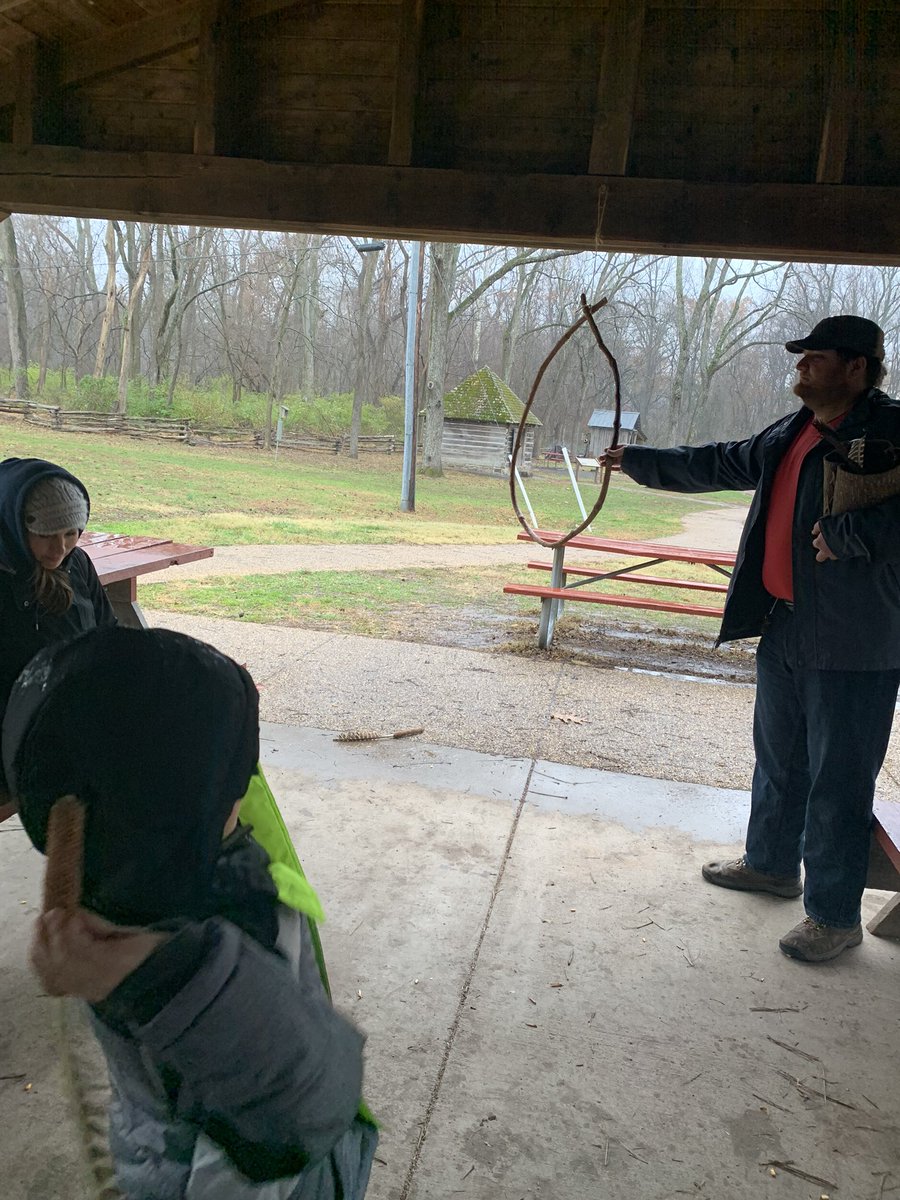 The rain can’t stop us from learning more about the Natives!! #fieldtripintherain #ellanorlawrencepark @oakhilles