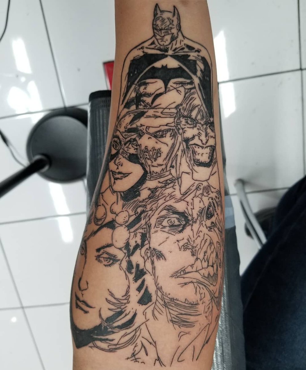 Got a BatmanScarecrow Comic Book Tattoo From my Childhood  YouTube