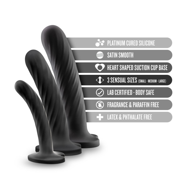 BlushGlobal's tweet photo. Looking to try something new?
The Temptasia Twist Kit offers 3 #silicone toys in one box - small, medium and large! The twisting design adds new sensations, and the harness compatible base makes them ideal for pegging. Ready to play?
#DoYouBlush #BlushLove #TemptasiaCollection https://t.co/yXP7UUEPNf