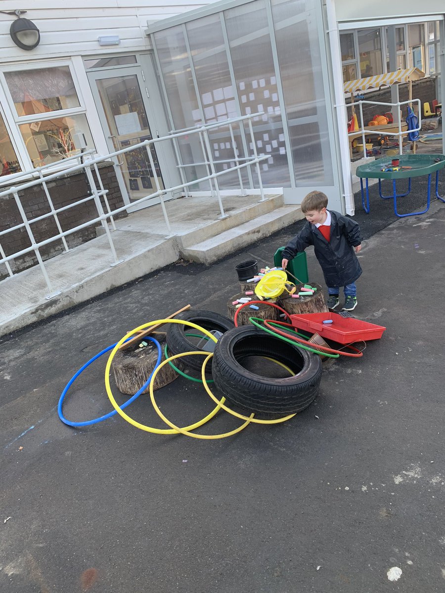 st_marks_eyc's tweet photo. We brought out new resources to change outdoors area and while still bringing things out, Master L started collecting the parts and created a fab house! Great work 😁 Miss V and Master Z transported items with wheelbarrows to help 👌🏼 #thinkingoutsidebox #creativity #imagination https://t.co/LtjWaNGIox