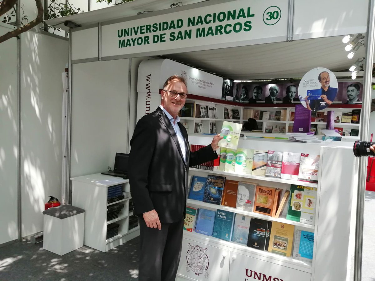 FondoEditUNMSM's tweet photo. ¡Hoy inicia la Feria del #Libro Ricardo Palma!
Los esperamos en el #Stand30.
Tenemos novedades y descuentos en libros de arte, literatura, sociología, historia, antropología, medicina y mucho más.
#FondoEditorialUNMSM #40FeriaRicardoPalma #RenovandoTradiciones #UNMSM @UNMSM_ https://t.co/7558w80mcZ
