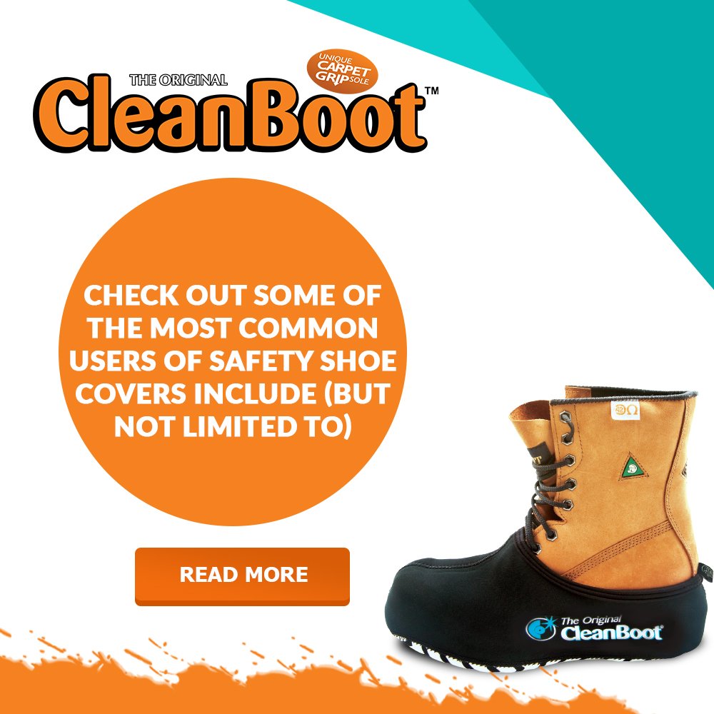 thecleanbootau's tweet photo. Check out some of the most common users of safety shoe covers include (but not limited to): https://t.co/yqg78LmruY

#Cleanboot #CleanHome #Outsideout #InsideClean #Overshoes #Bootcovers #ShoeCovers #SafetyShoes https://t.co/nPygffplQu