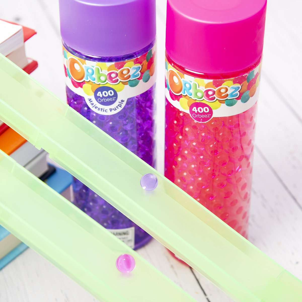 Do you have a little racer on your hands? Give your #Orbeez a track to zoom their favorite cars through this weekend! 🏎️💨 #DIYFriday