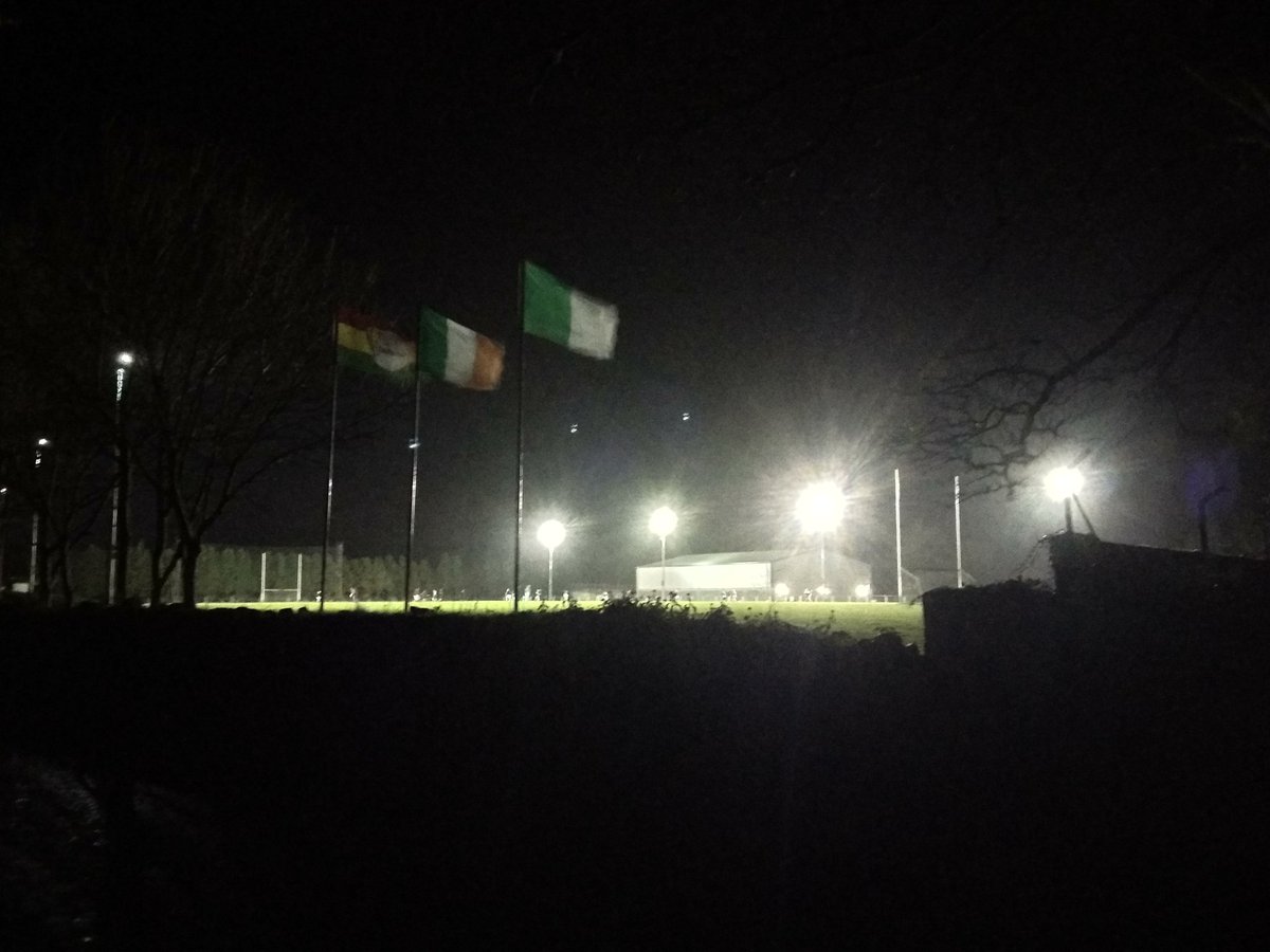 The lights are still on in Páirc Naomh Moling!..#keepherlit 🇳🇬